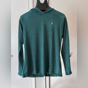 Women’s Teal Long Sleeve Hoodie